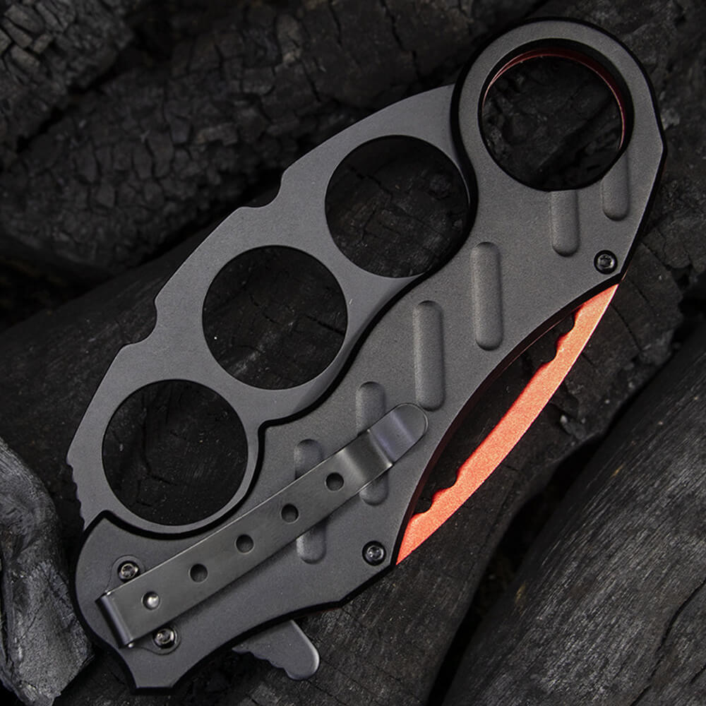 Navaja Manopla MT EV0432 Rojo