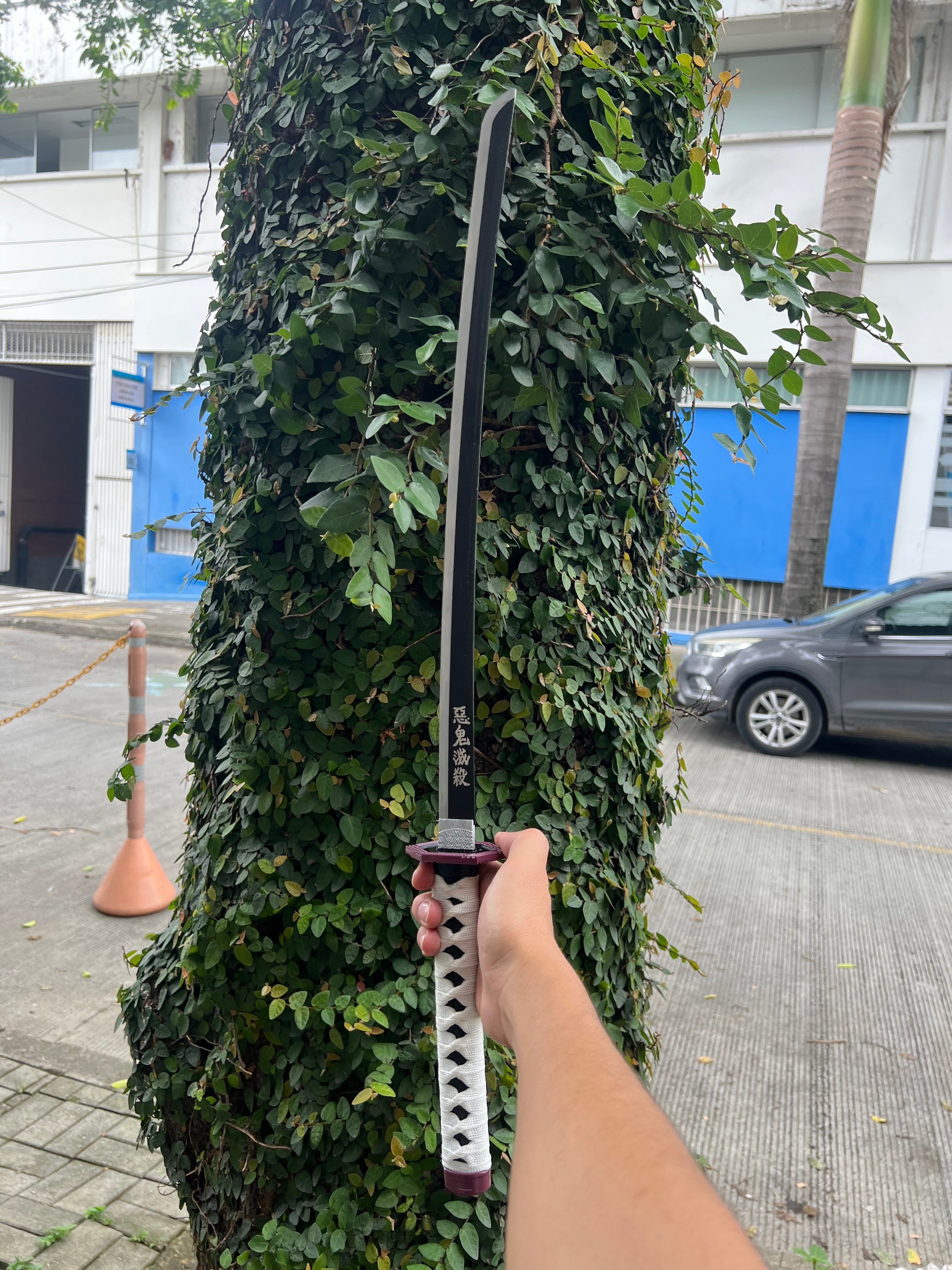 Espada Katana Giyu Tomioka, Samurái, Anime, Cazador de demonios