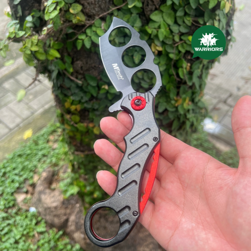 Navaja Manopla MT EV0432 Rojo