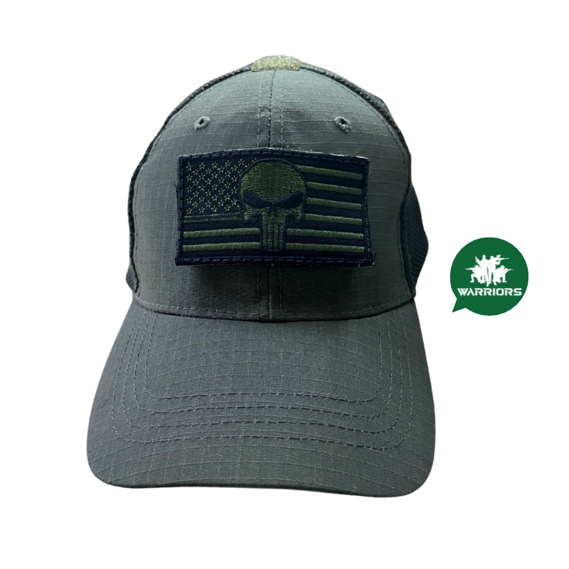 parche punisher bandera Pequeño verde