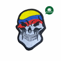 Parche Calavera Colombia Grande