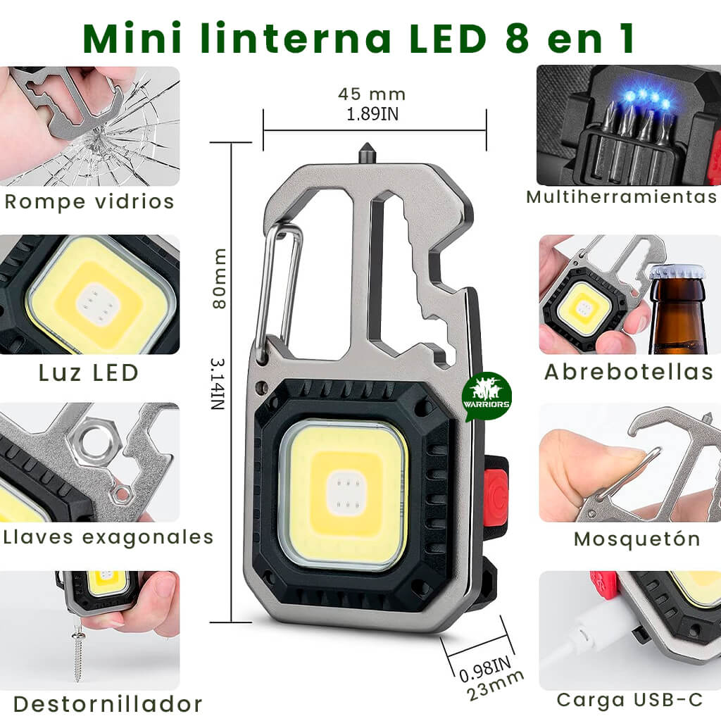 Linterna Llavero Multiusos W5138