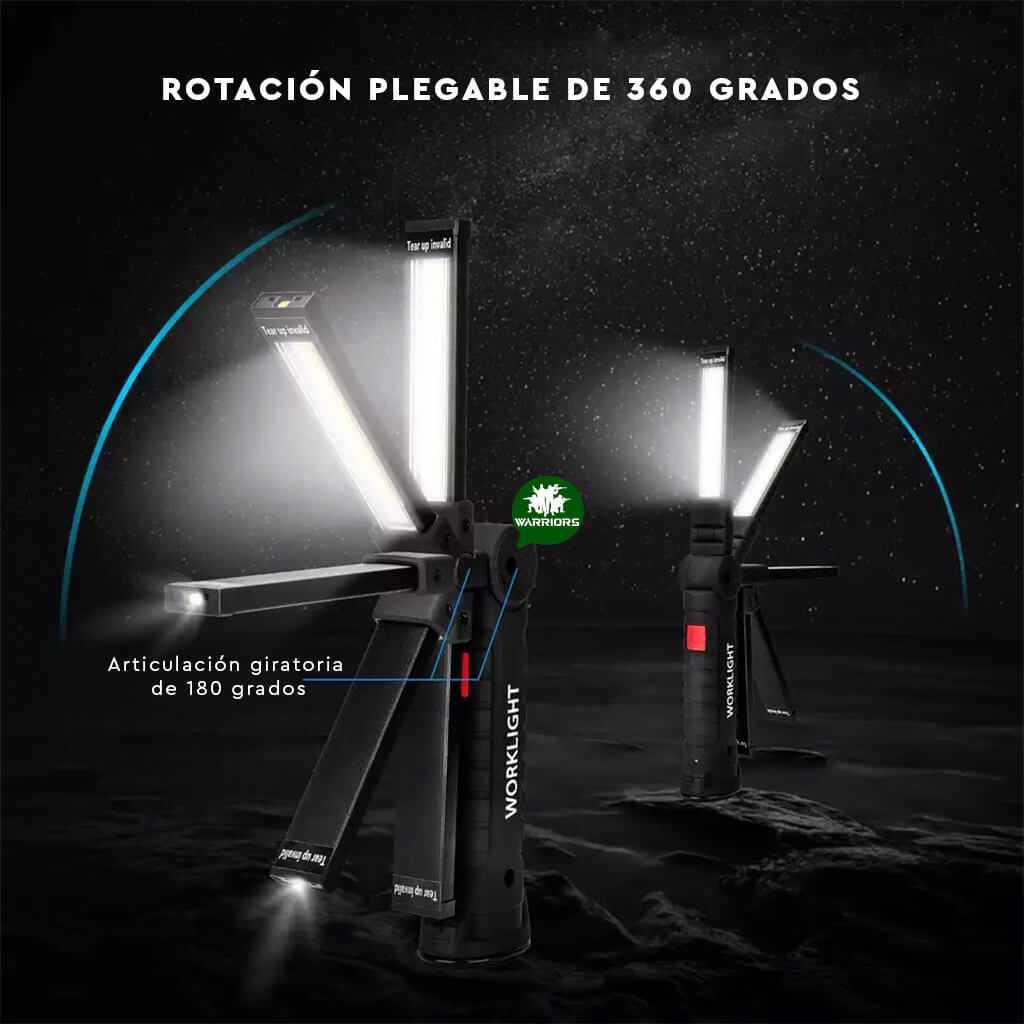Linterna Grande Recargable USB W52