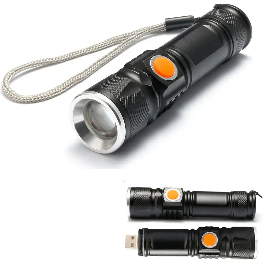 Linterna Pequeña Recargable USB