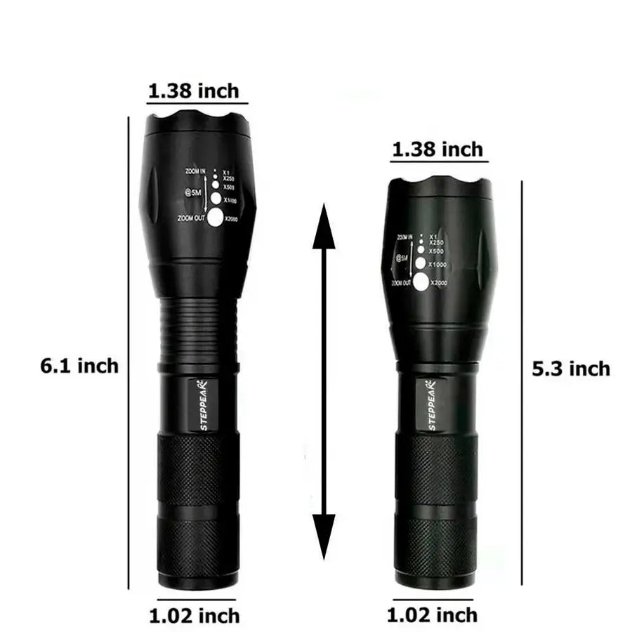 Linterna Metalica Tactica XD-828