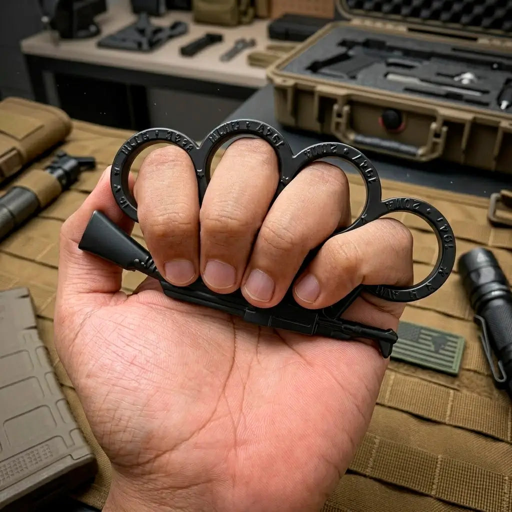 Manopla AK47 Negra (M14)
