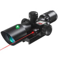 Mira telescopica 2.5-10X40E Laser Rojo