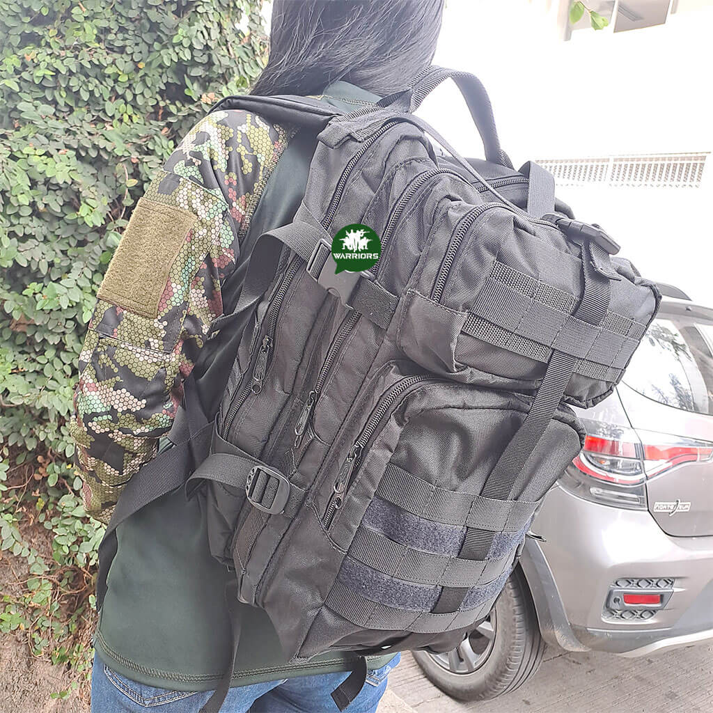 Morral Tactico 30 Litros R3 Negro