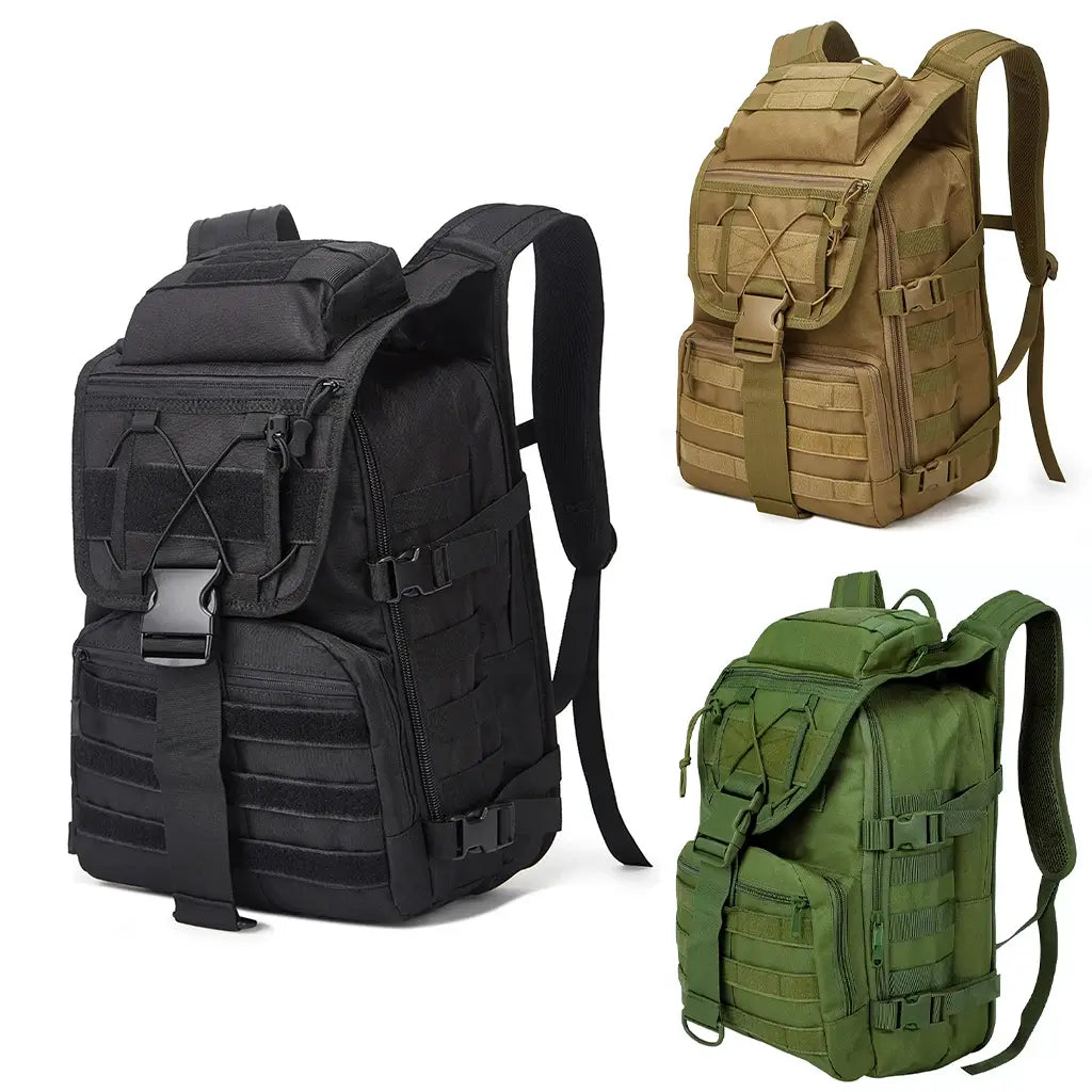 Morral Táctico Casco Solapa 50 Litros