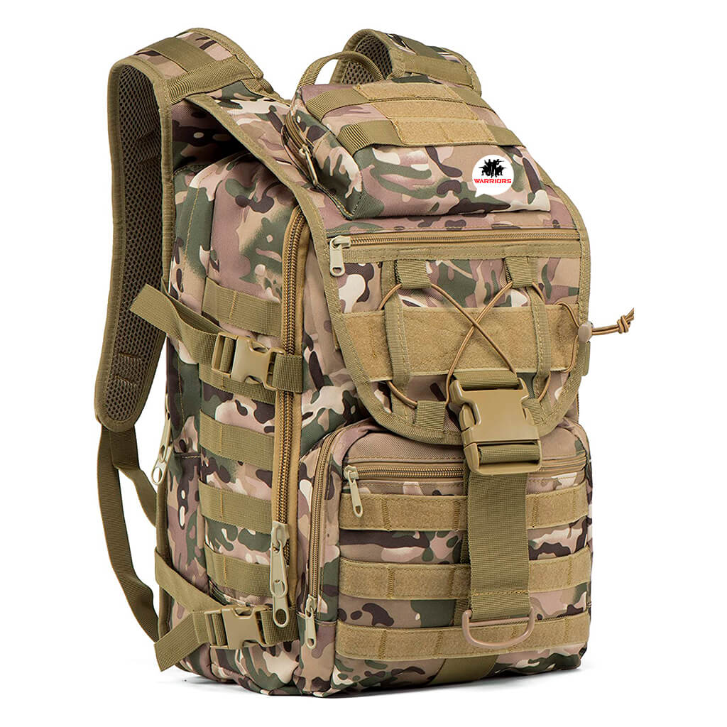 Morral Táctico Casco Solapa 50 Litros