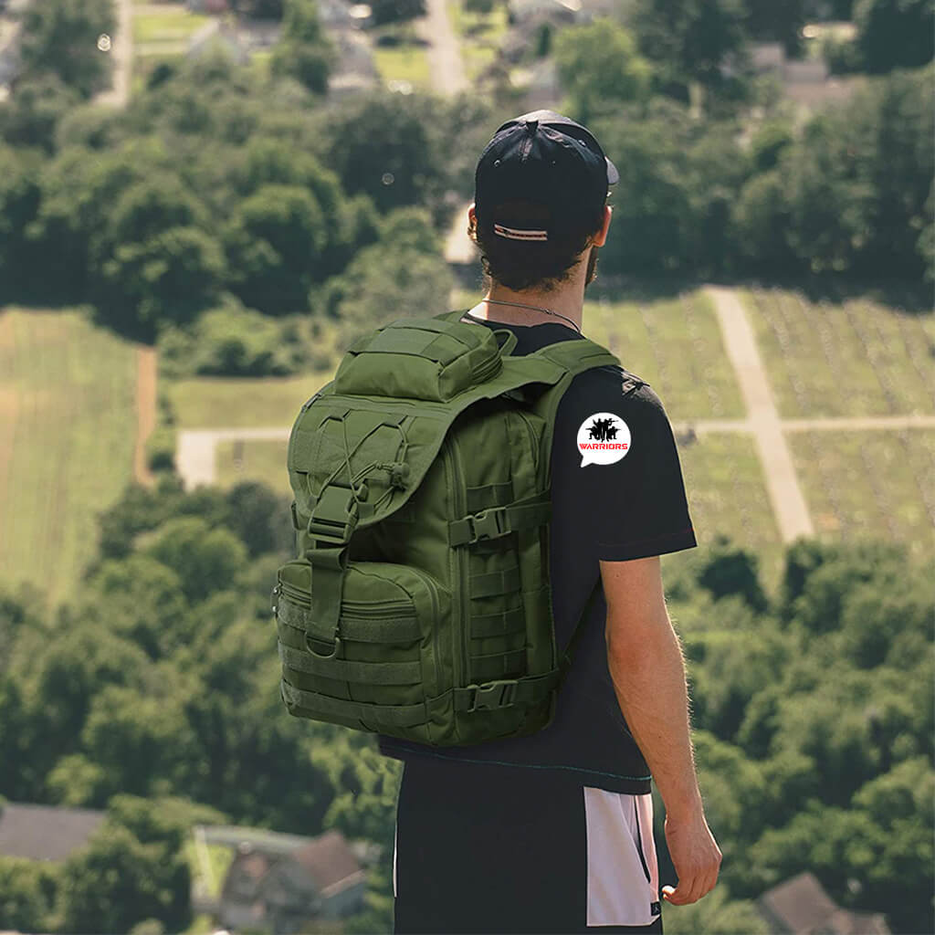 Morral Táctico Casco Solapa 50 Litros