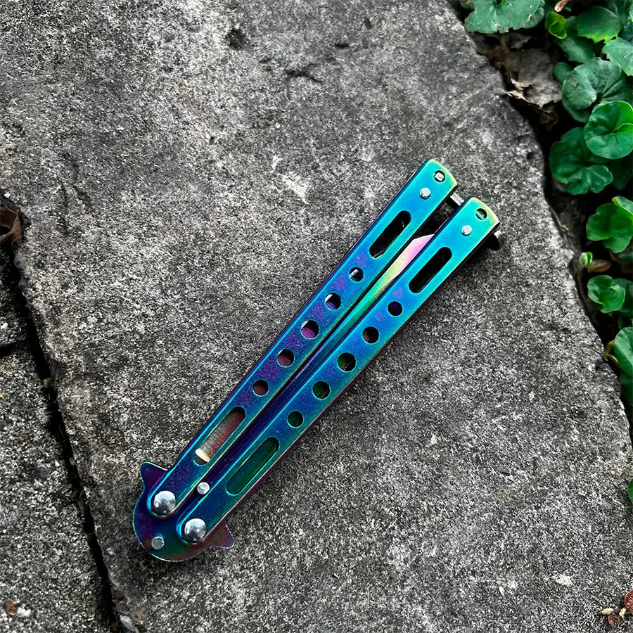 Navaja Mariposa Tornasol K21
