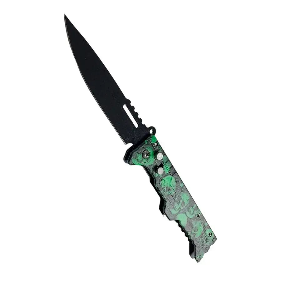 Navaja Calaveras Verde