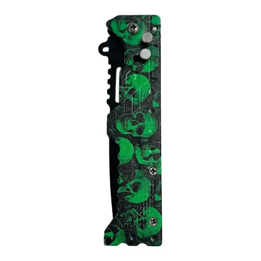 Navaja Calaveras Verde