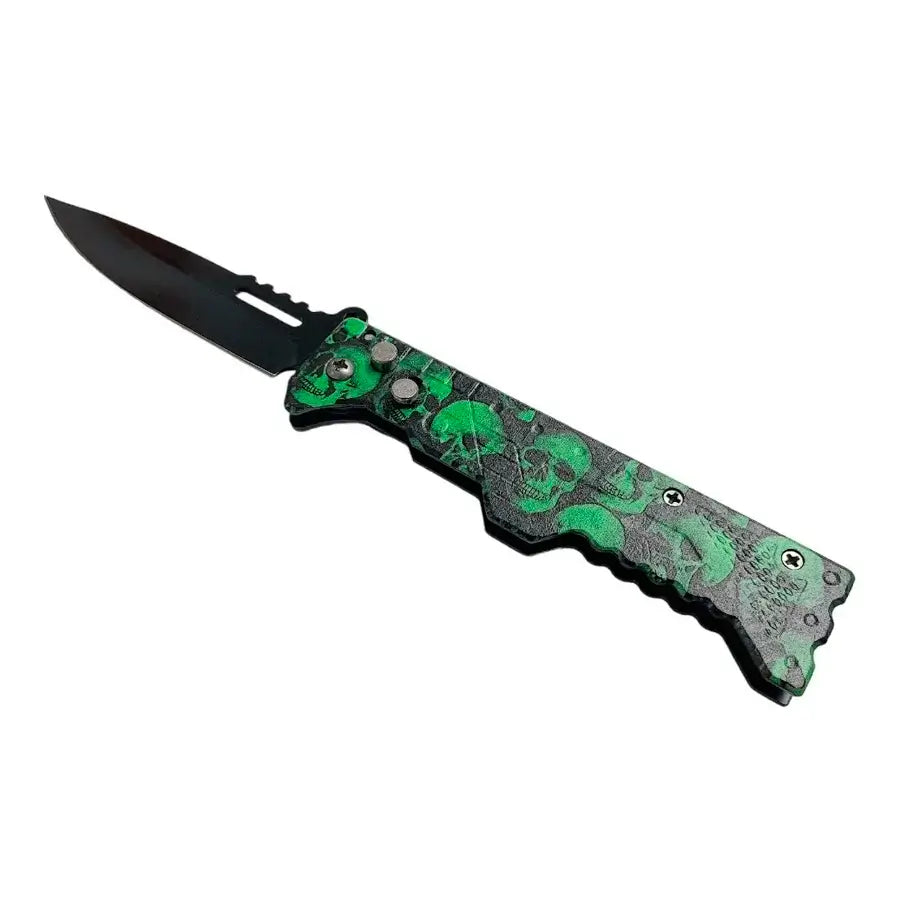 Navaja Calaveras Verde