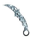 Navaja Karambit Calaveras Blanco