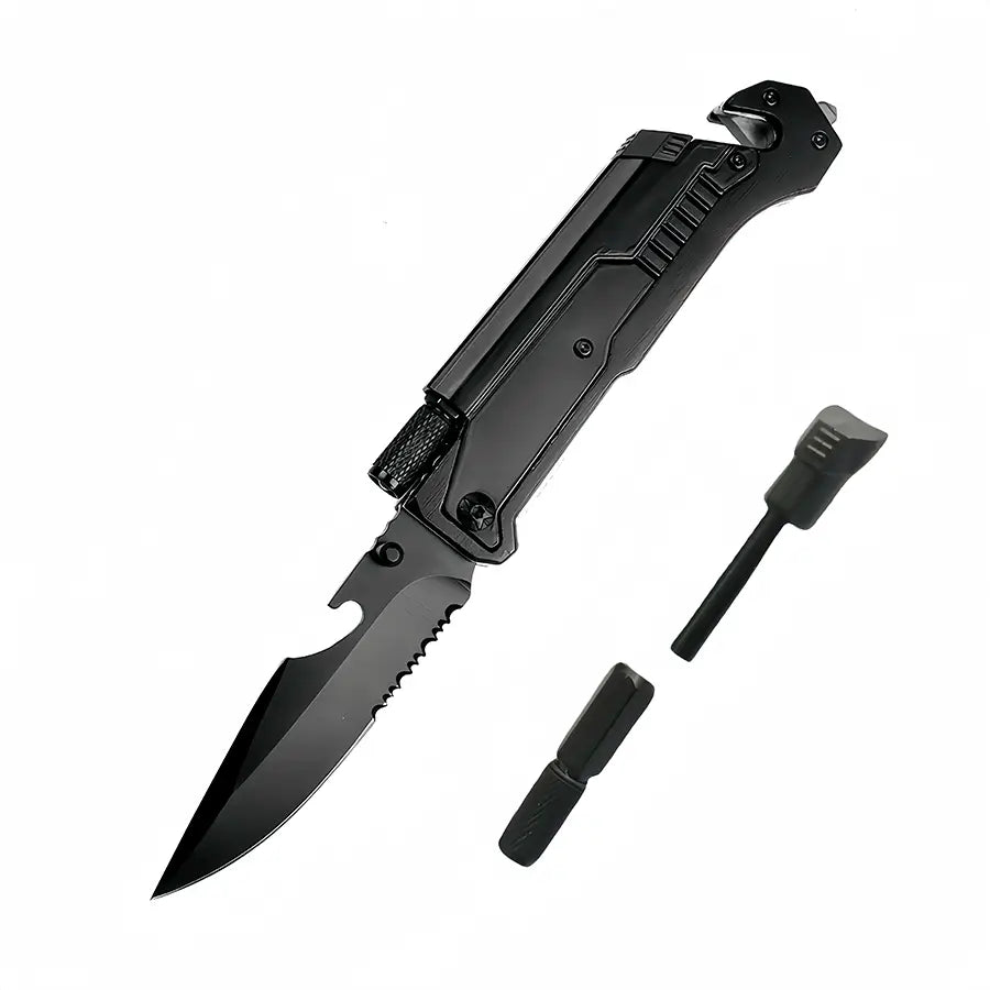 Cuchillo Navaja Tactica Multiherramienta 7 En 1