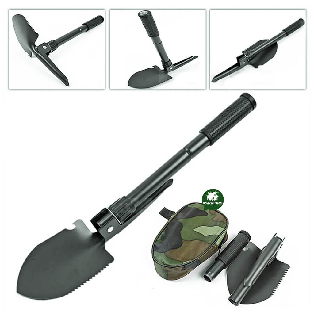 Pala mini con estuche woodland