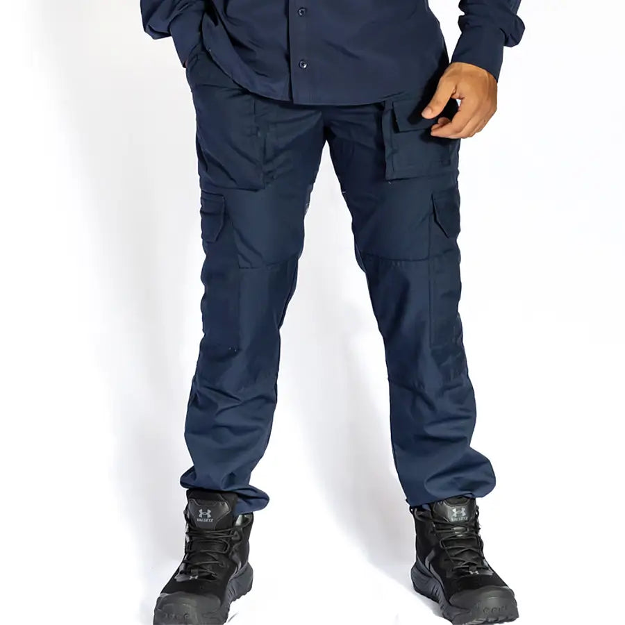 Pantalón Táctico Cargo 8 Bolsillos Azul