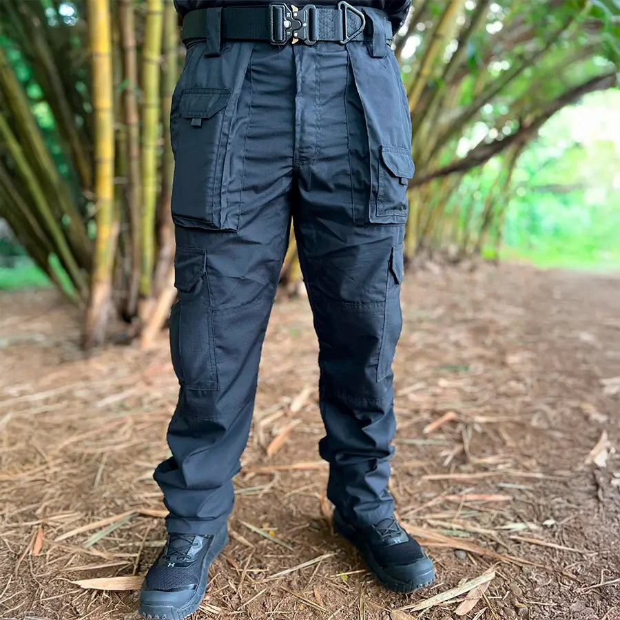 Pantalón Táctico Cargo 8 bolsillos Negro