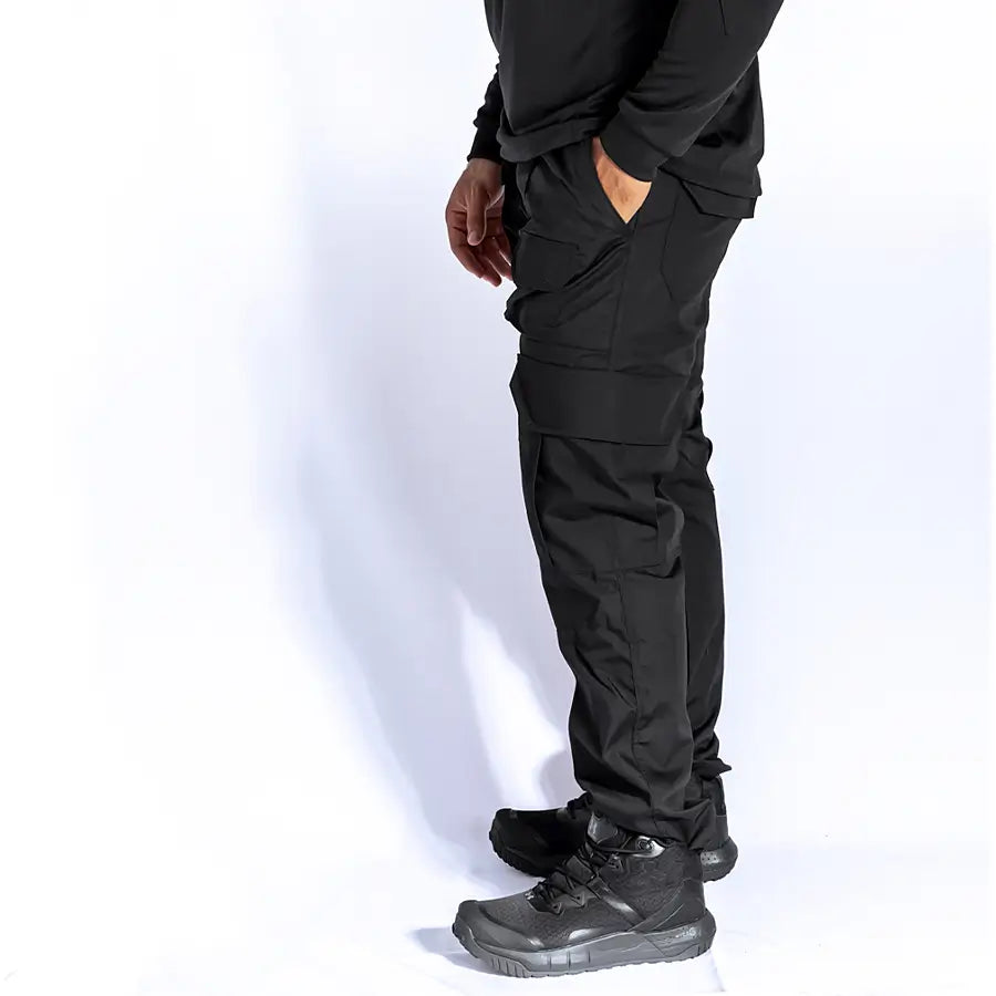 Pantalón Táctico Cargo bolsillos Negro - Main Image