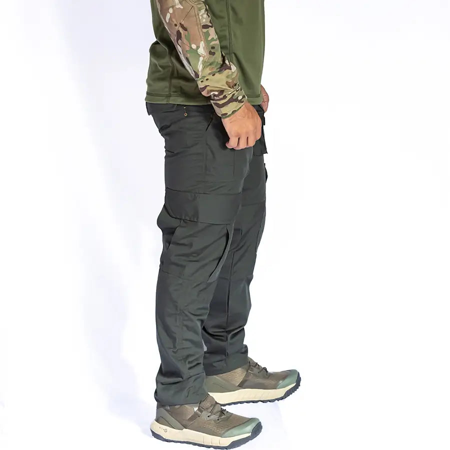 Pantalón Táctico Cargo 8 Bolsillos Verde