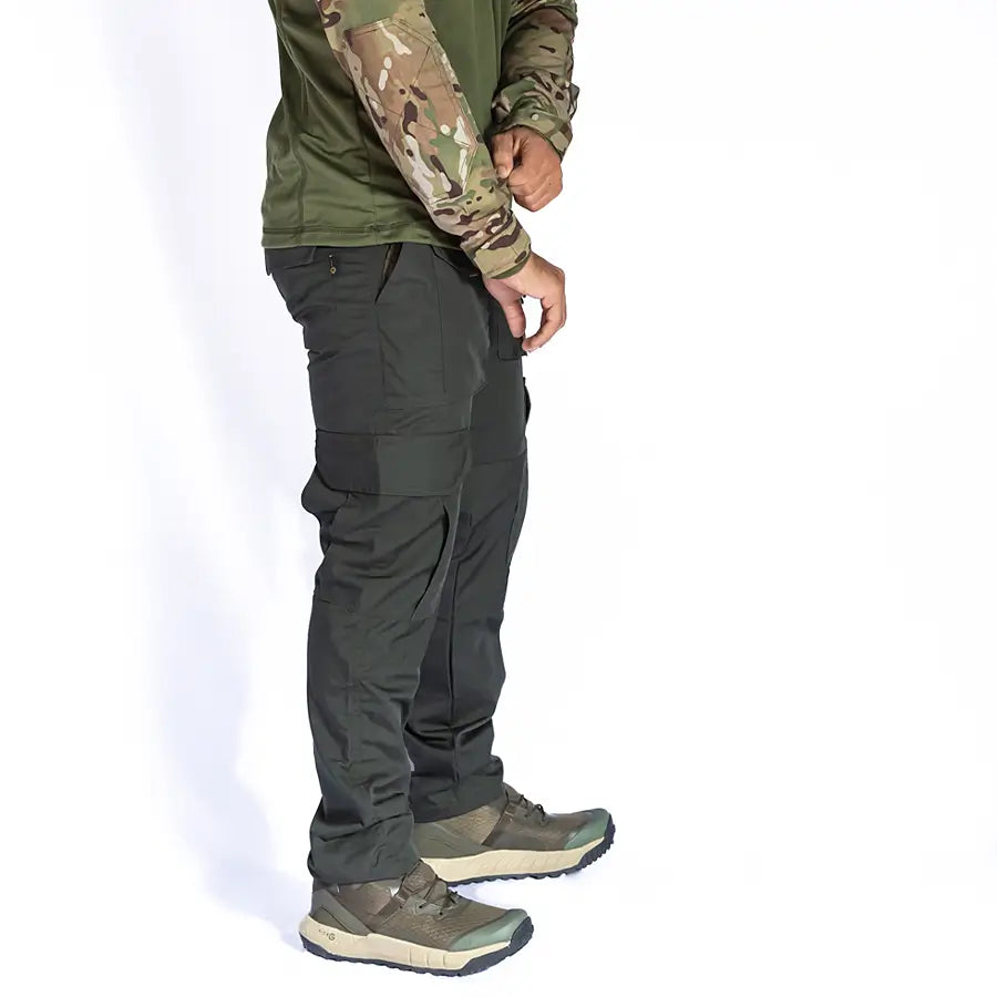 Pantalón Táctico Cargo 8 Bolsillos Verde