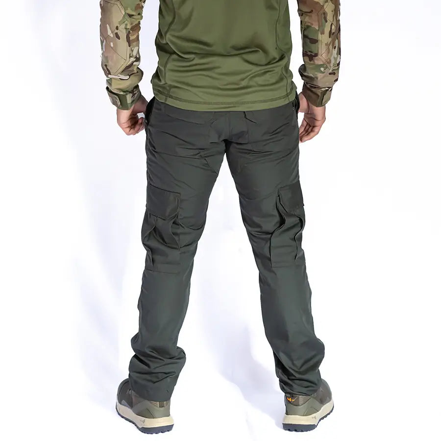 Pantalón Táctico Cargo 8 Bolsillos Verde