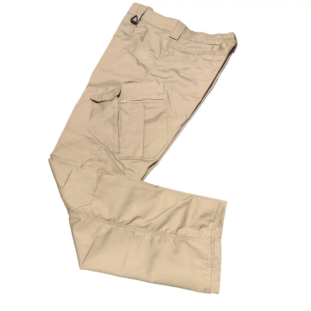 Pantalon Tactico Cargo 10 Bolsillos Beige