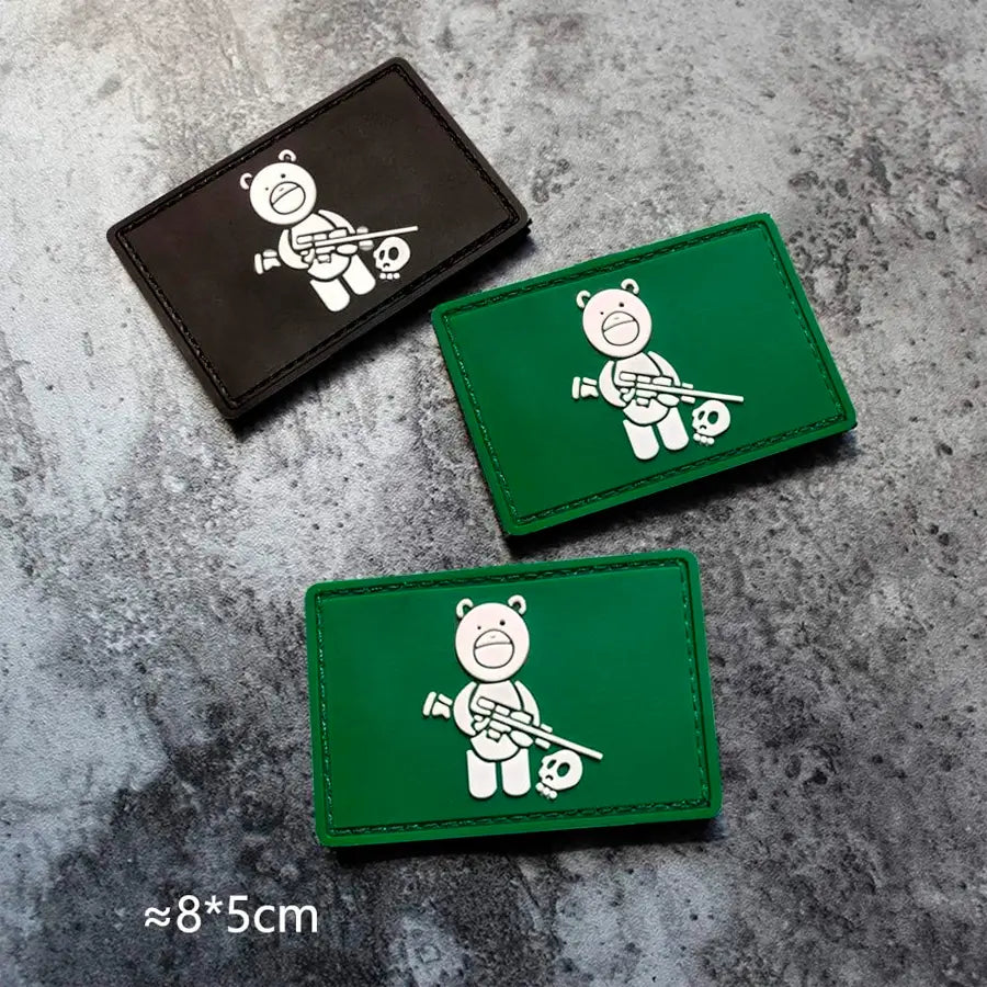Parche PVC Oso Franco