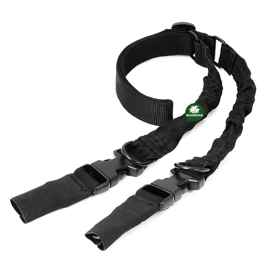 Porta fusil 2 Puntos Fino Negro