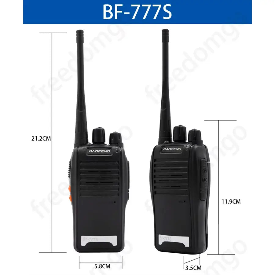 Radio Baofeng BF-777S Pack X2