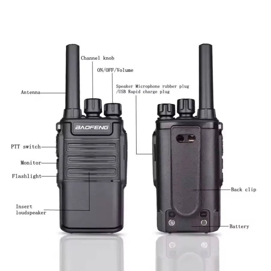 Radio HBC1172 Baofeng V8 Pack X2