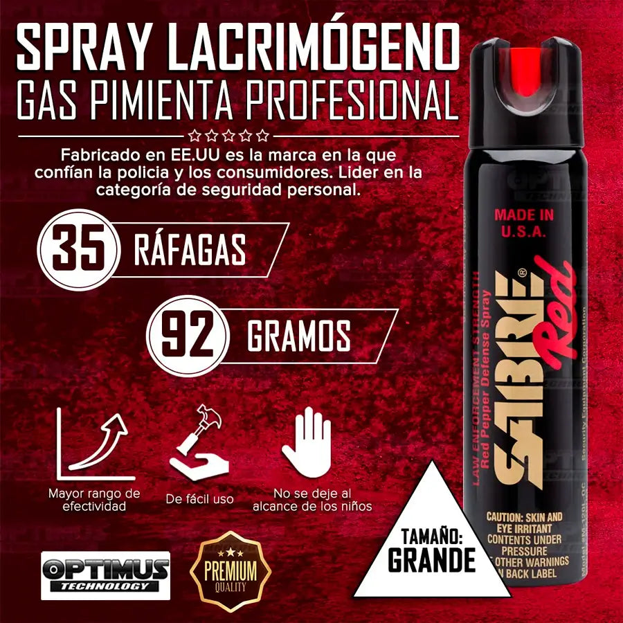 Gas Pimienta Sabre Red 110gr