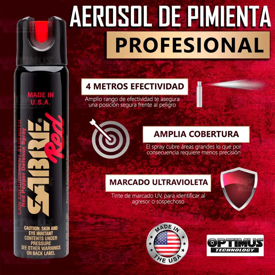 Gas Pimienta Sabre Red 110gr