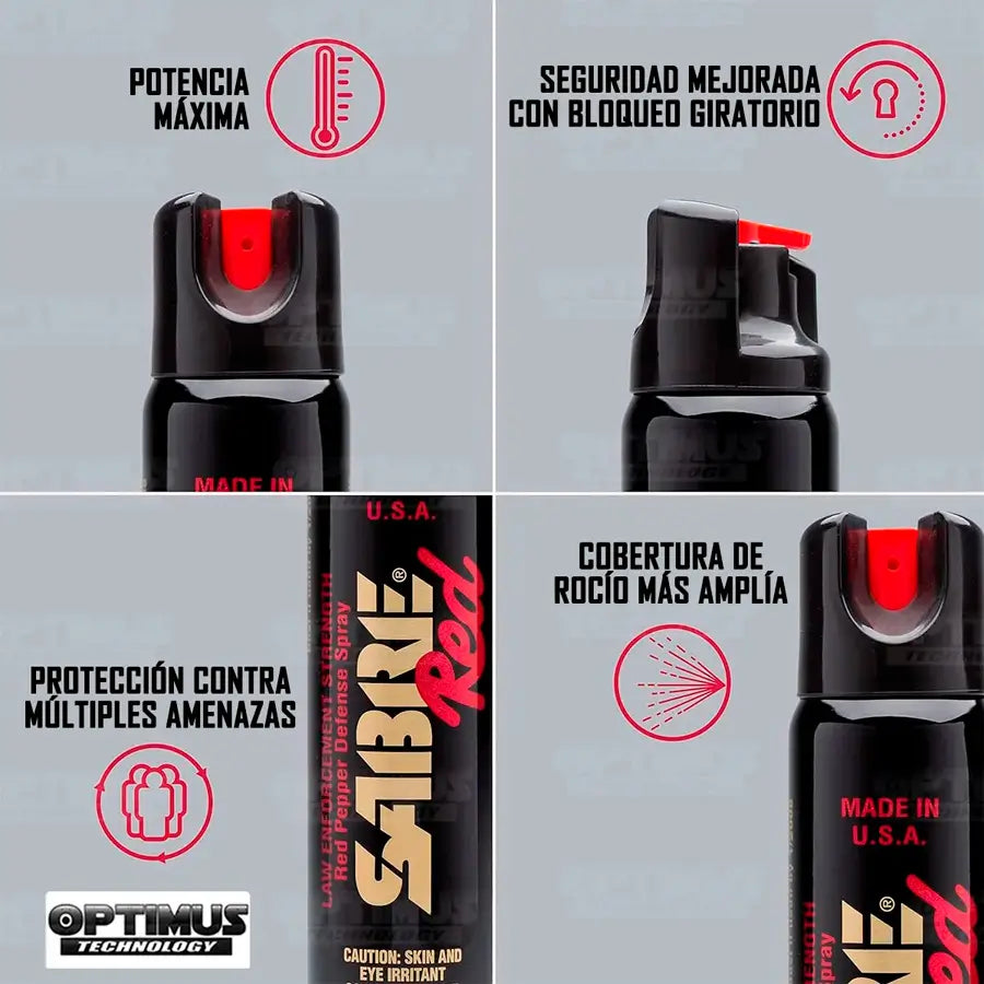 Gas Pimienta Sabre Red 110gr