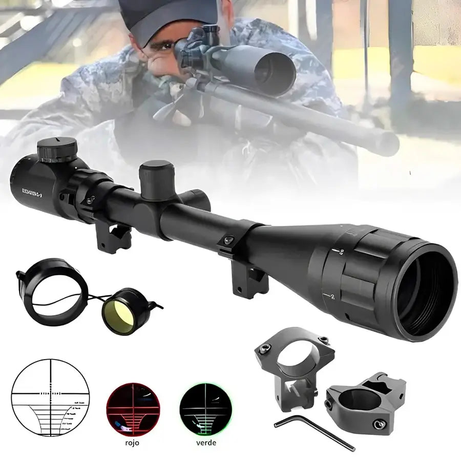 Mira 6-24x50 AOEG Monturas