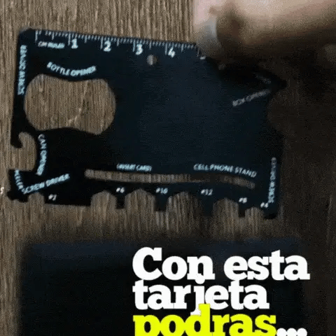 Tarjeta Multiusos Ninja Wallet 14758-8 18 en 1