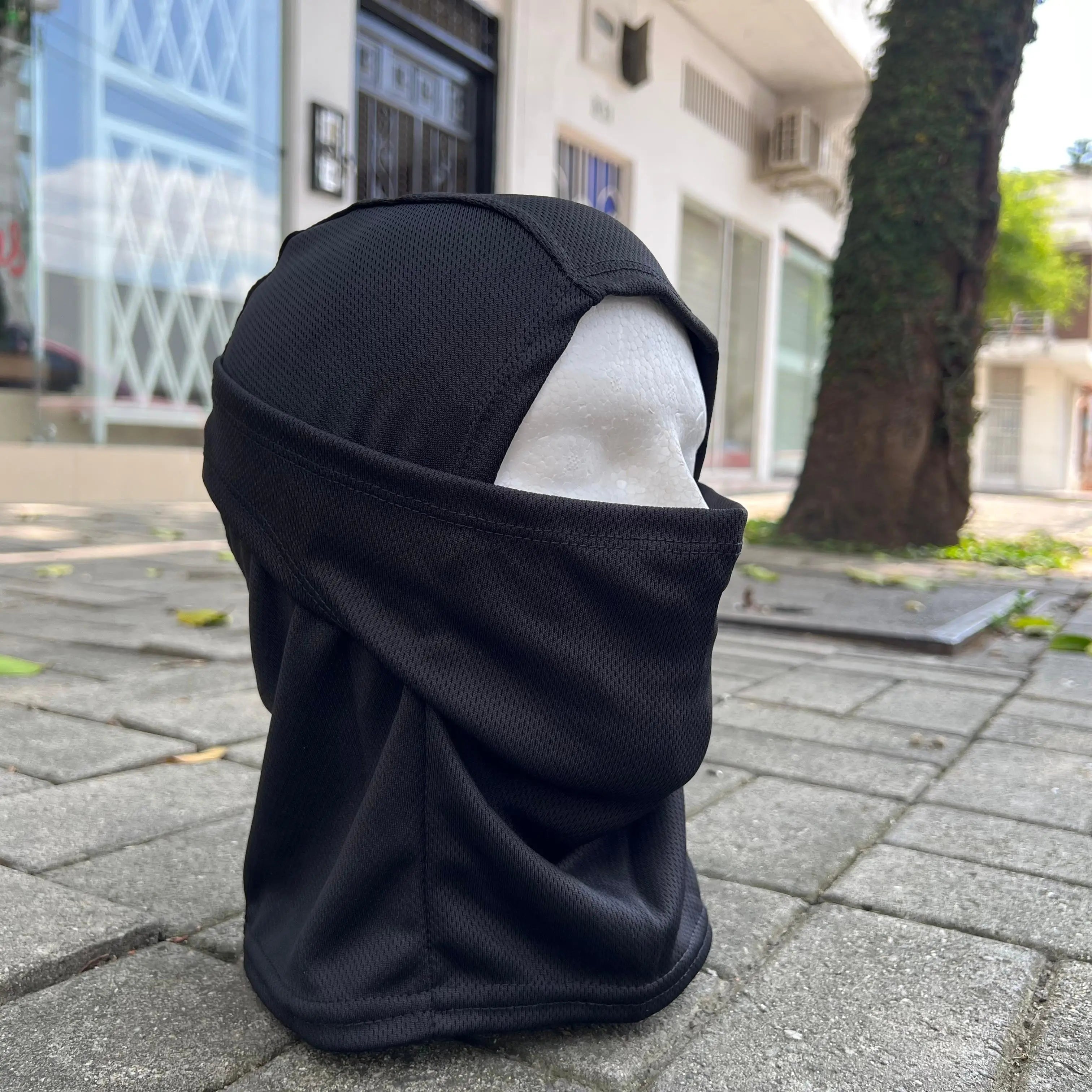 Balaclava XC Abatible Microperforada Negro