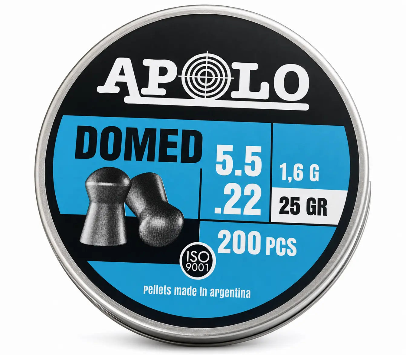 Diabolos Apolo Domed .22x200 25gr