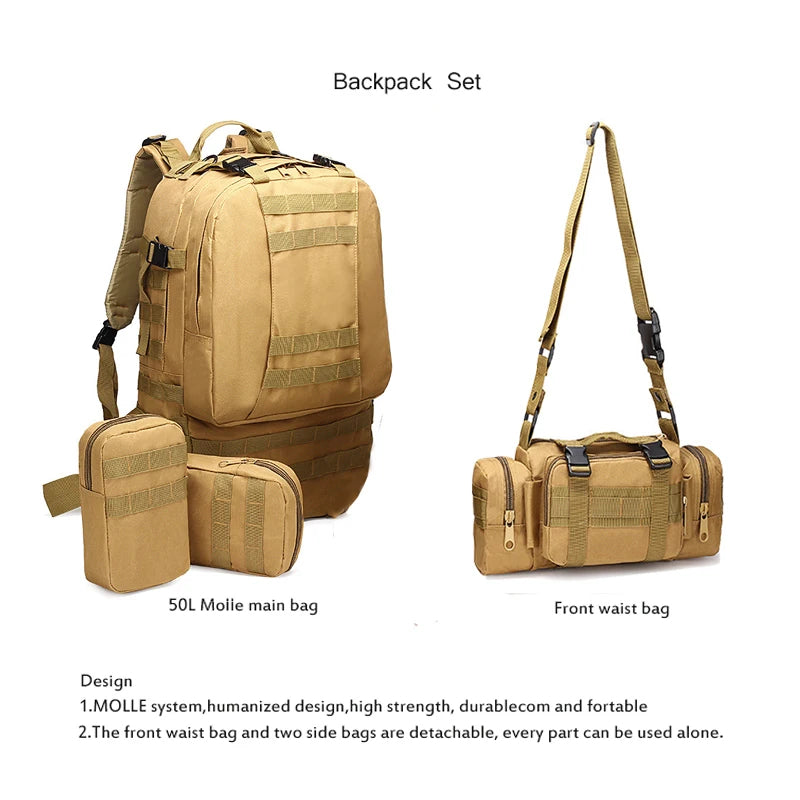 Morral Viajero Fino 50L