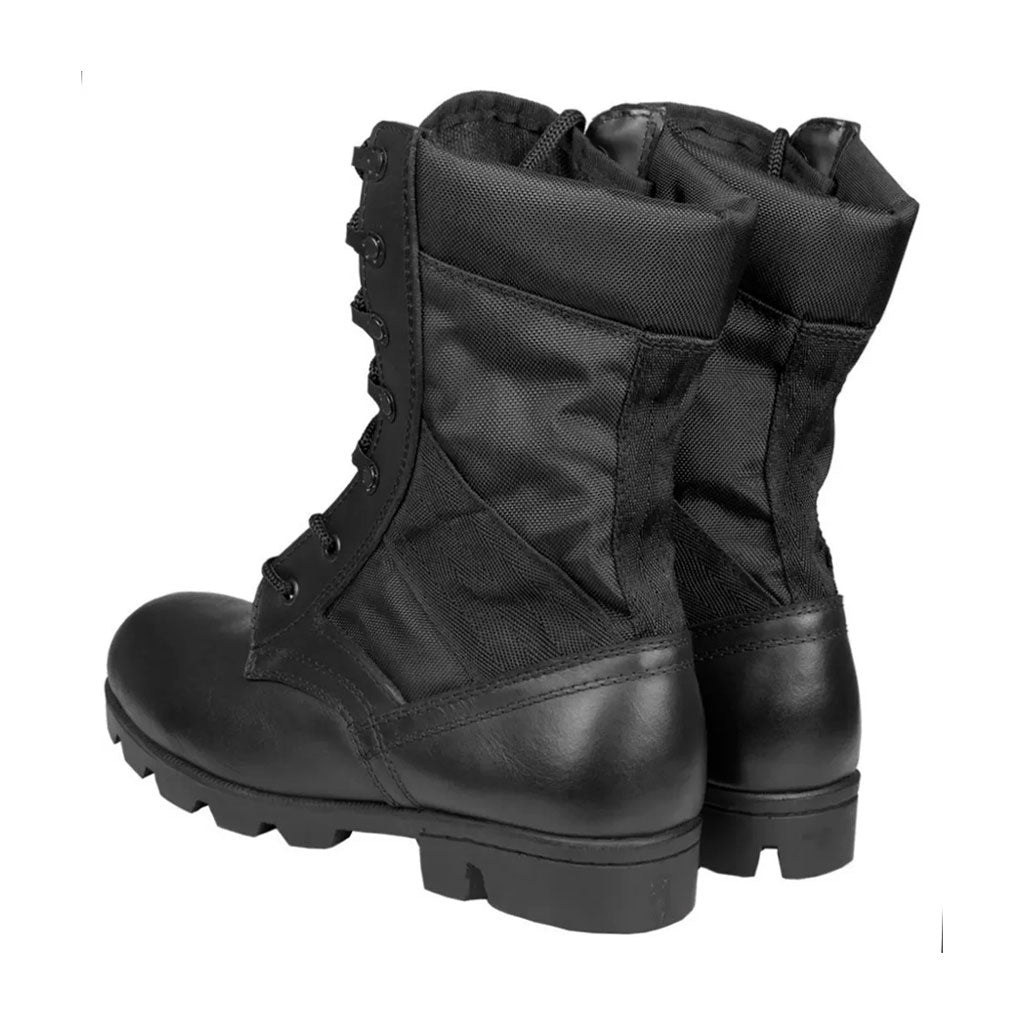 Bota Lona Jungla Caña Alta Negro