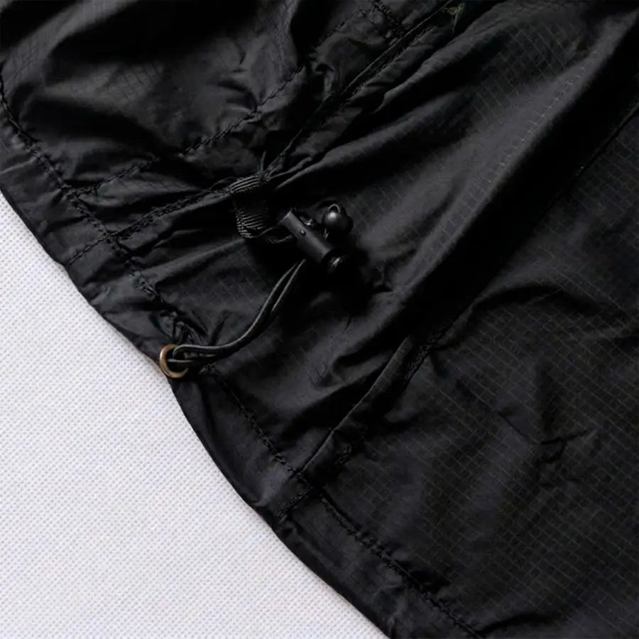 Chaqueta Rompe Viento Negro