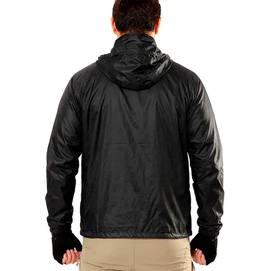 Chaqueta Rompe Viento Negro