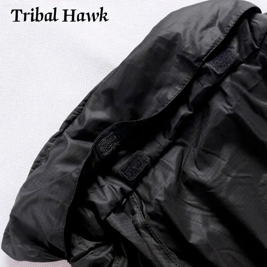 Chaqueta Rompe Viento Negro