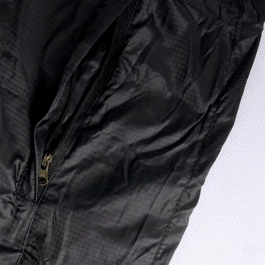 Chaqueta Rompe Viento Negro