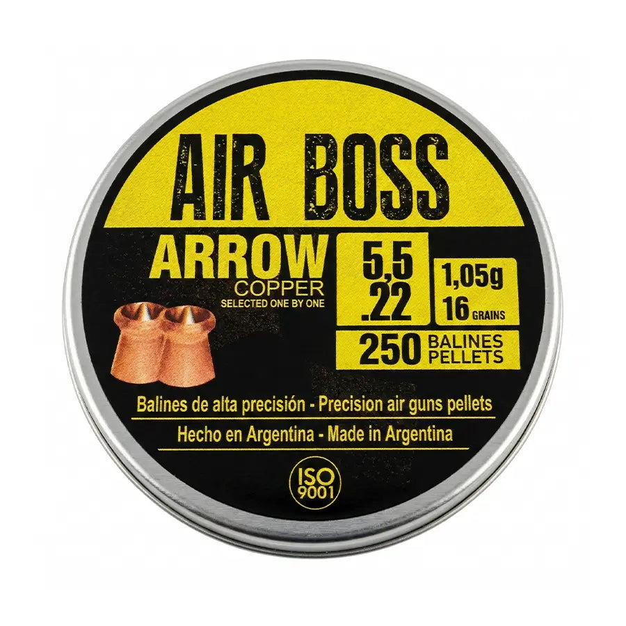Diabolos Air Boss Arrow Copper .22x250 16 gr