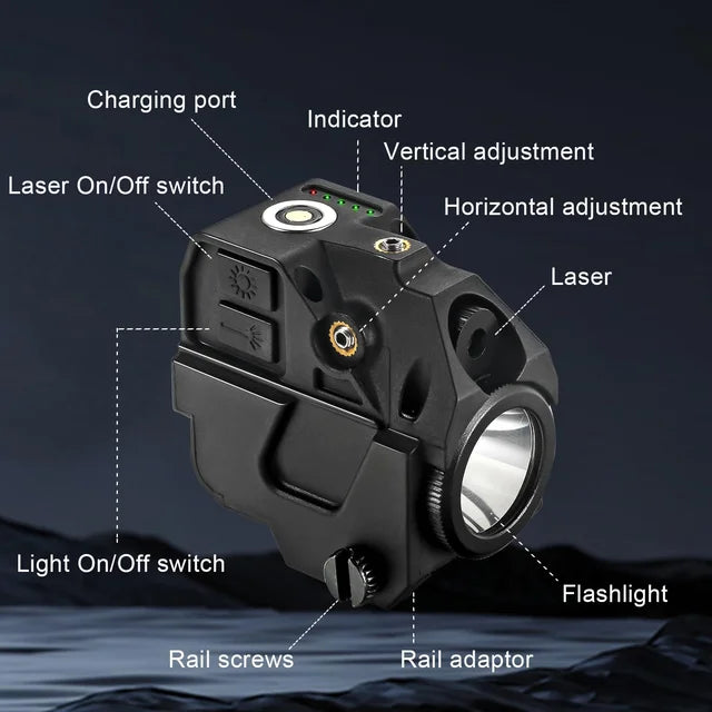 Laser Linterna Recargable CLL103