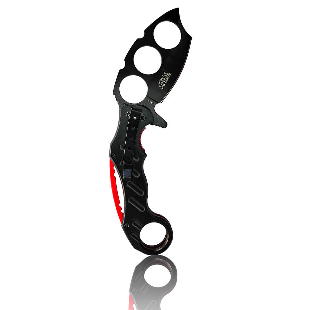 Navaja Manopla MT EV0432 Rojo