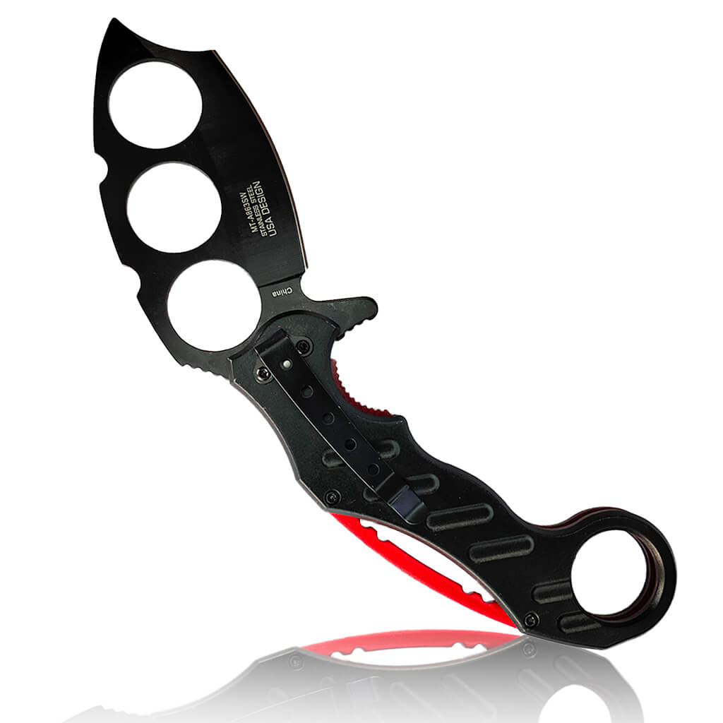 Navaja Manopla MT EV0432 Rojo